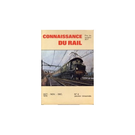 Connaissance Du Rail 1979 Oct/Nov/Dec