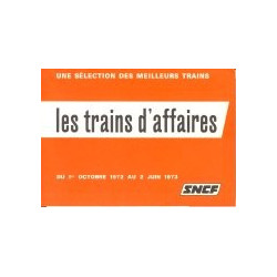 les trains d'affaires 1972/73