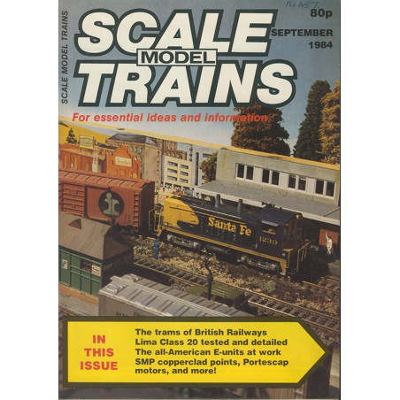 Scale Model Trains 1984 September