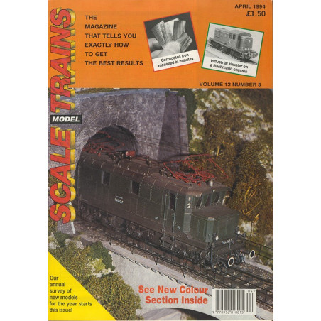 Scale Model Trains 1994 April