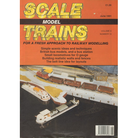 Scale Model Trains 1991 June