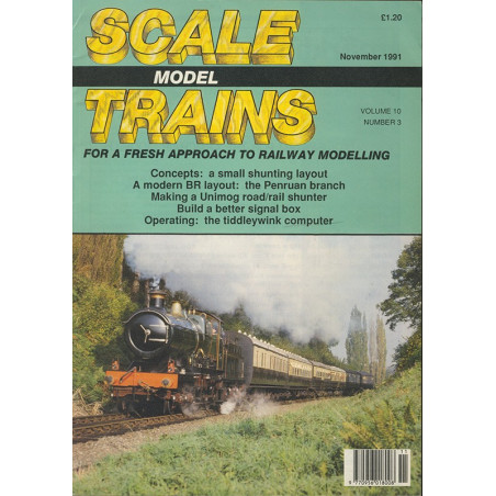 Scale Model Trains 1991 November