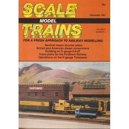 Scale Model Trains 1987 December