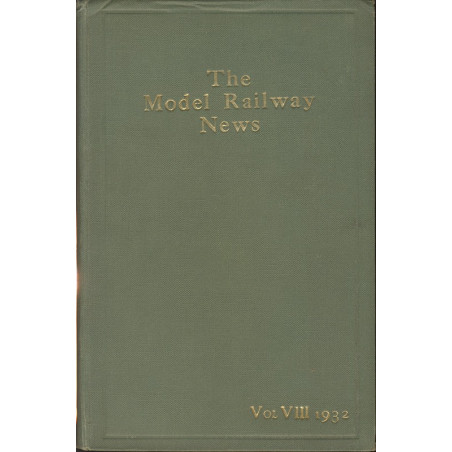 Model Railway News 1932 Bound Volume