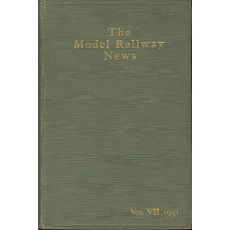 Model Railway News 1931 Bound Volume