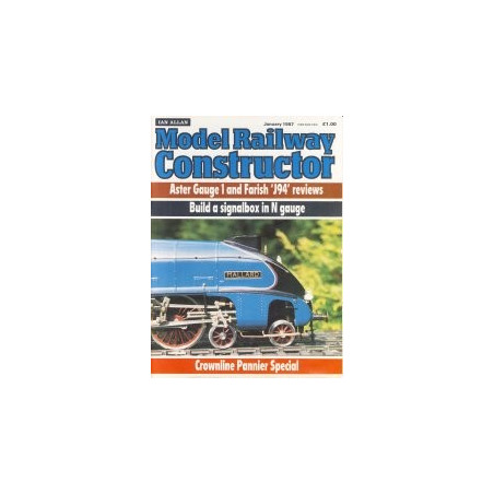 Model Railway Constructor 1987 January