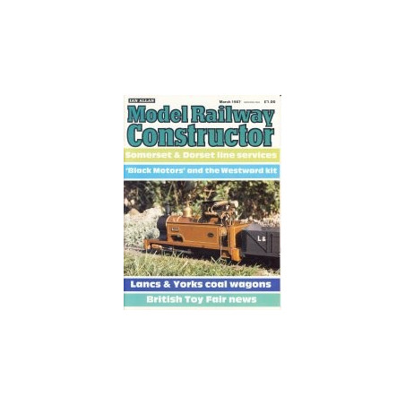 Model Railway Constructor 1987 March