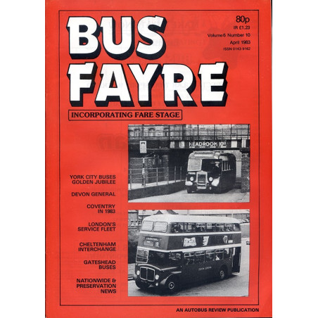 Bus Fayre 1984 April