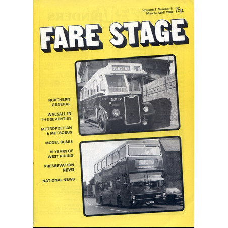 Fare Stage 1980 March/April