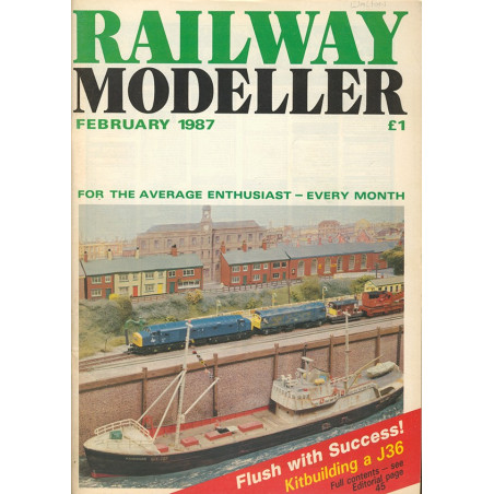 Railway Modeller 1987 February