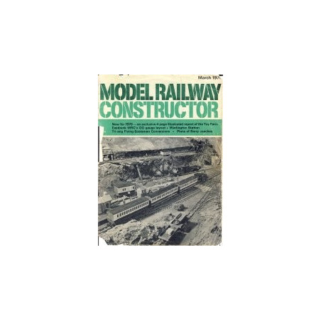 Model Railway Constructor 1970 March