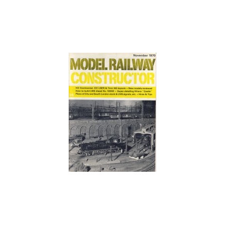 Model Railway Constructor 1970 November