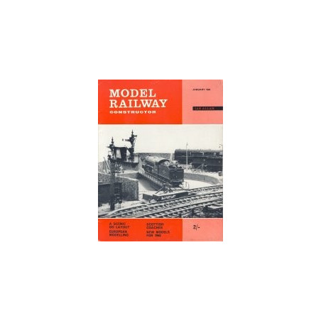 Model Railway Constructor 1963 January