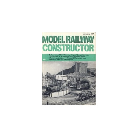 Model Railway Constructor 1971 January