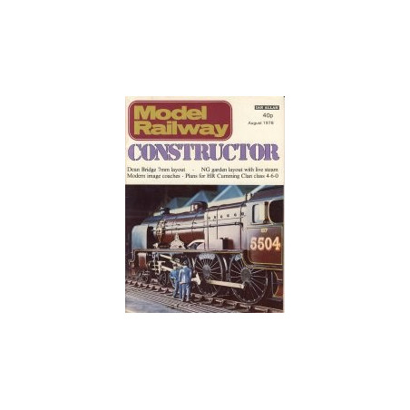 Model Railway Constructor 1978 August