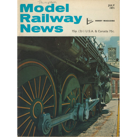 Model Railway News 1971 July