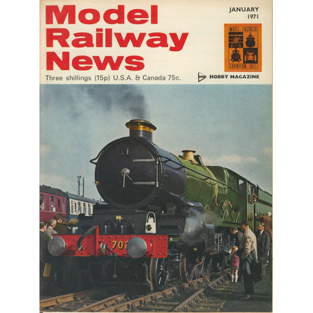 Model Railway News 1971 January