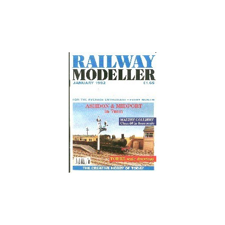 Railway Modeller 1992 January