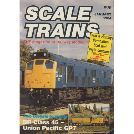 Scale Trains 1984 January