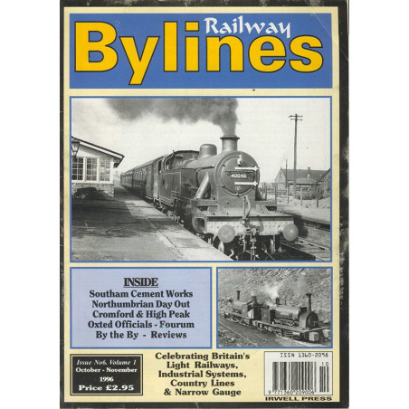 Railway Bylines 1996 October-November