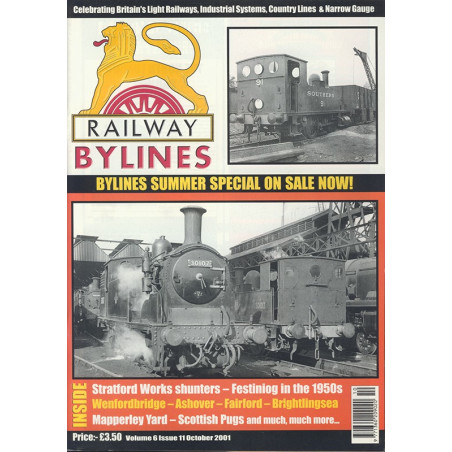 Railway Bylines 2001 October