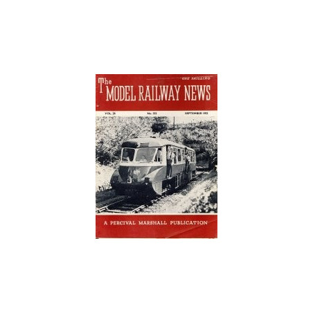 Model Railway News 1952 September