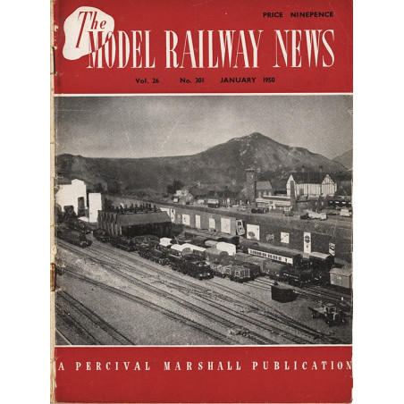 Model Railway News 1950 January