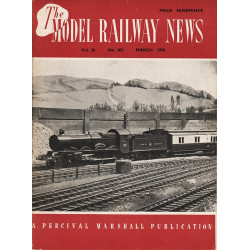 Model Railway News 1950 March