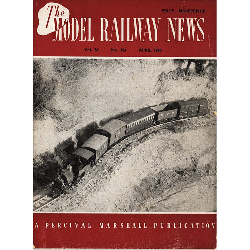 Model Railway News 1950 April