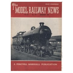 Model Railway News 1951 January