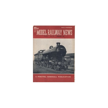 Model Railway News 1951 January