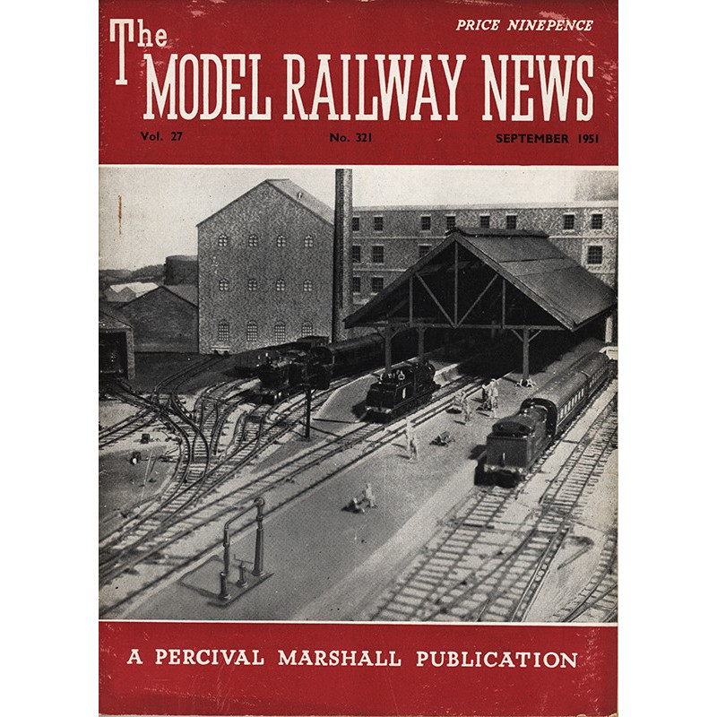 Model Railway News 1951 September