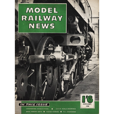 Model Railway News 1958 January