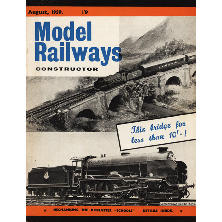 Model Railway Constructor 1959 August