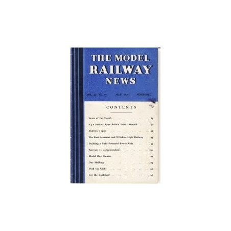 Model Railway News 1946 May