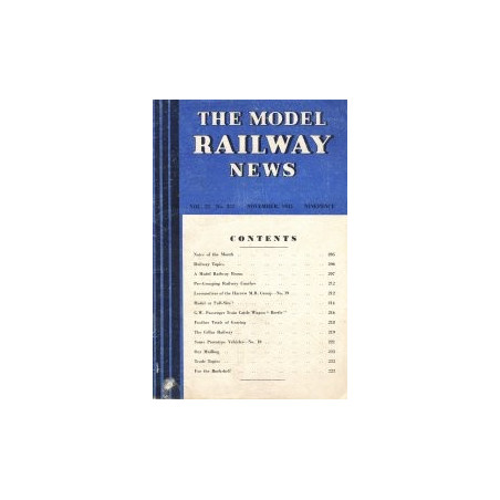 Model Railway News 1945 November