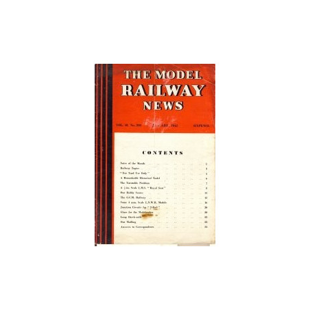 Model Railway News 1942 January