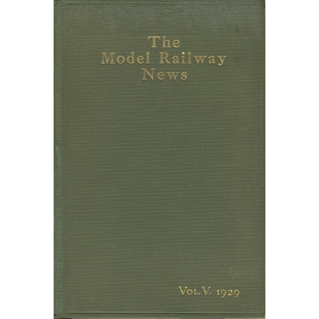 Model Railway News 1929 Bound Volume