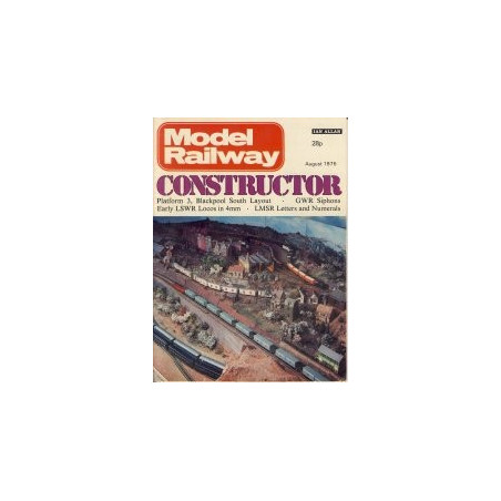 Model Railway Constructor 1975 August